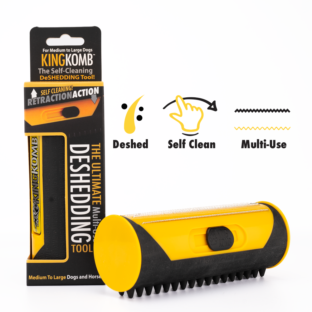 KING KOMB™ DeShedding tool Yellow King Kanine Wholesale