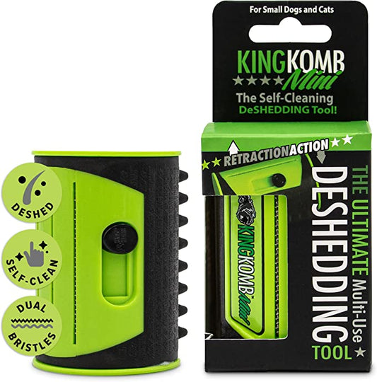 KING KOMB™ MINI De-Shedding tool Green