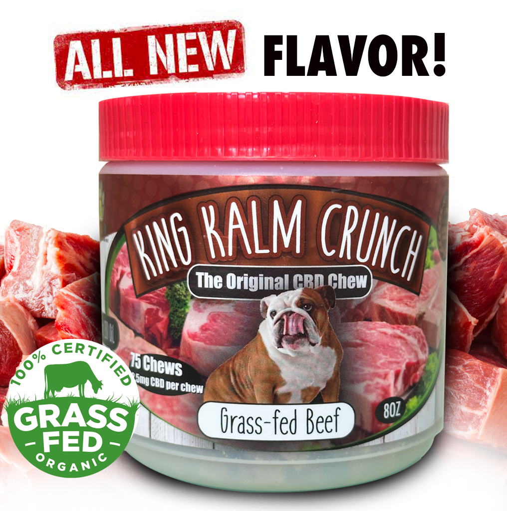 KING KALM Crunch - Grass Fed Beef