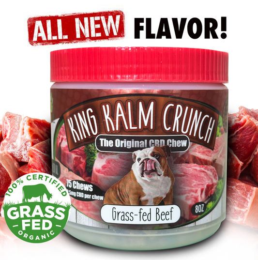 KING KALM Crunch - Grass Fed Beef