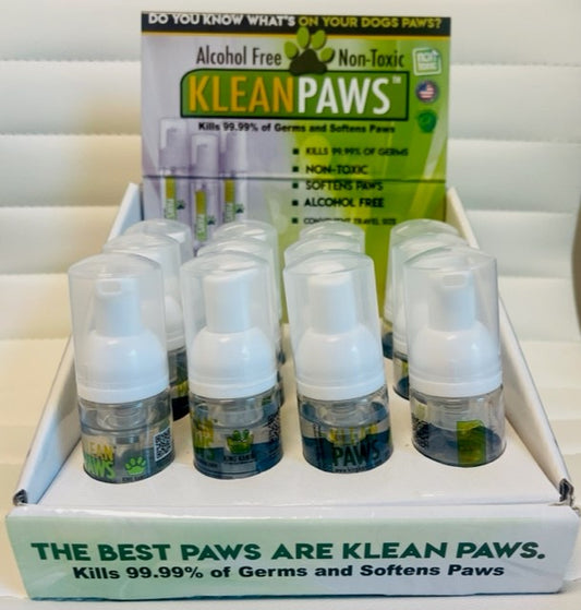 KLEAN PAWS™ counter display without product